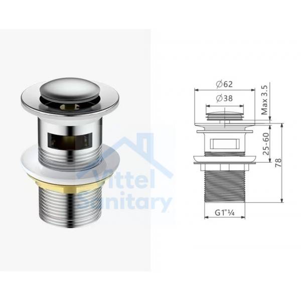 Pop-up Drainer H02123