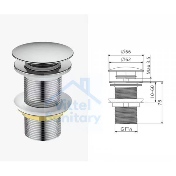 Pop-up Drainer H02125