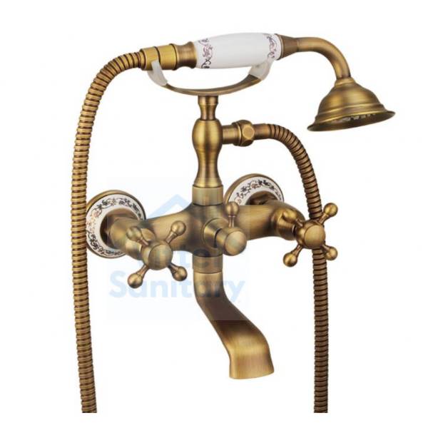 Antique Bath Shower Faucet D021152