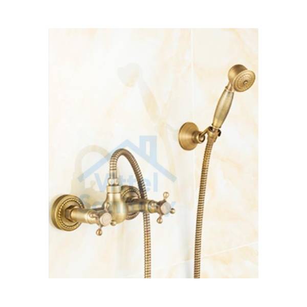 Antique Bath Shower Faucet D021157