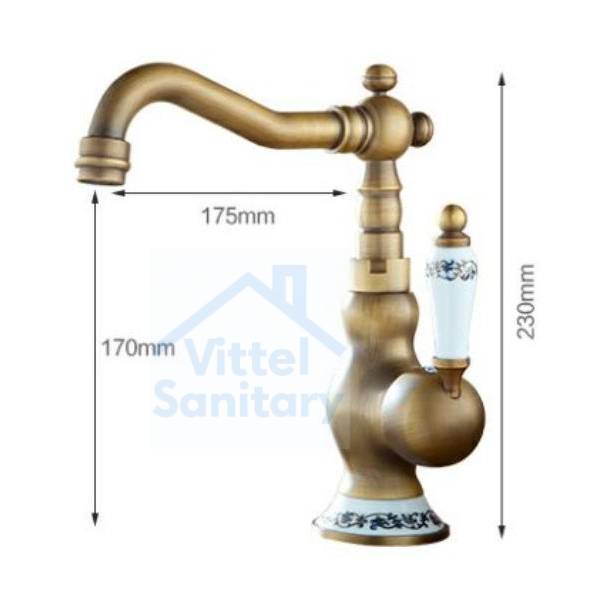 Antique Kitchen Faucet D021172