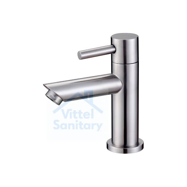 Stainless Steel Single Cold Faucet S021313