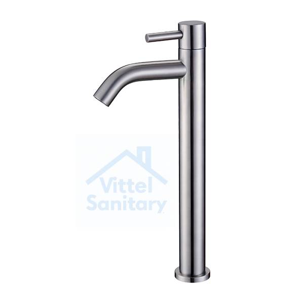 Stainless Steel Single Cold Faucet S021316