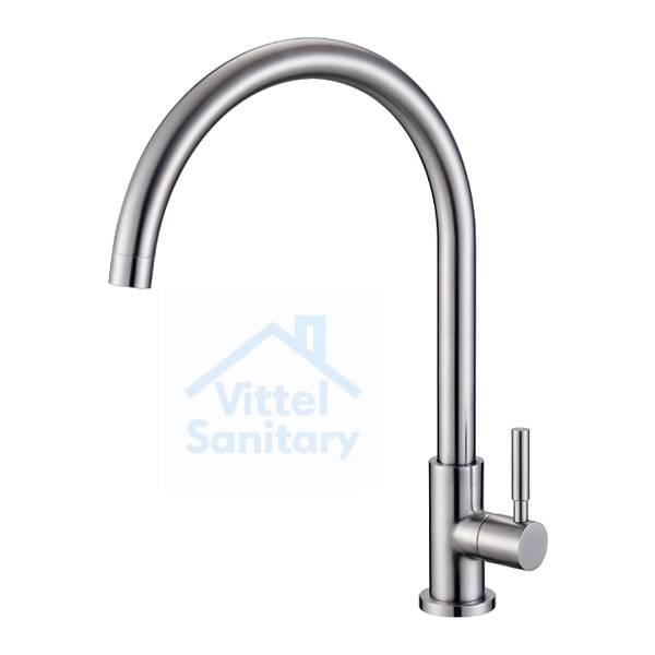 Stainless Steel Single Cold Faucet S021317