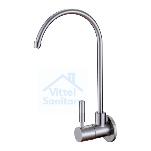 Stainless Steel Single Cold Faucet S021324